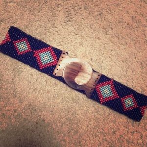 Beaded belt